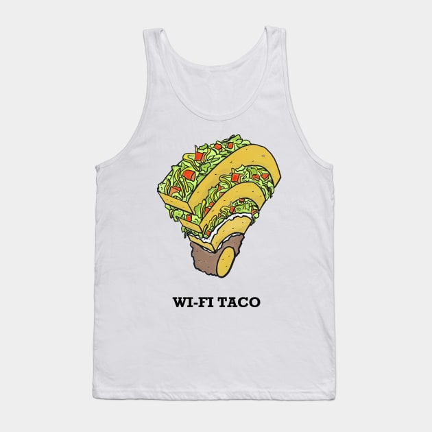 WI-FI TACO Tank Top by ajgoal